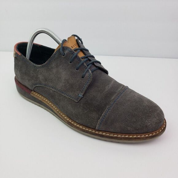 Ted Baker London Gliyne Mens Size 9 Gray Suede Formal Dress Oxford Shoes main image 10
